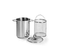 Barazzoni Cuit Asperges avec Panier, diamètre 16 cm, Acier Inoxydable 18/10