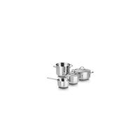 Barazzoni cuocimania batterie lot de 6casserole, 18cm casserole, 18cm casserole 22cm casserole 14ml, couvercle 18cm/22, en acier inoxydable
