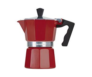 Barazzoni la Couleur Cafetière 1 Tasse, Aluminium, Rouge