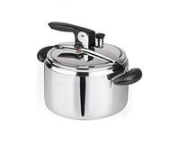 Barazzoni Marmite à pression Amelia+ Ø22 cm 5 L inox 18/10 noir – Fabriqué en Italie