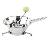 Barazzoni Moulin à légumes à 3 Pieds, en Acier Inoxydable 18/10 24 cm Acier