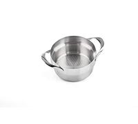 Barazzoni My Lady Panier Vapocuoci My Lady 20 cm Acier Inoxydable 18/10 épaisseur 1,2 mm Design Claudio Bellini-Made in Italy en Acier Inoxydable Couleur Acier