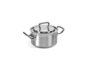 Barazzoni PROFESSIONAL169601024 Pot de canne avec couvercle 24 cm