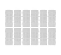 Barb Hose Fittings PP Plastic Straight Through Connector Equal Diameter Barb Joints for Pharmaceuticals Food Beverage Laboratories 12PCS (25 à 25)