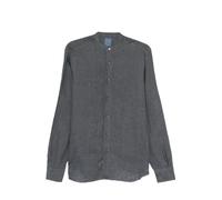 Barba - Chemise à col Séraphin - Homme - Chemises - Gris - Taille: 4XL