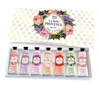 BARBACADO Coffret de 7 Crèmes à Mains 30ml, crème pour les mains, cadeau coffret femme, cadeau beauté, tubes crème à mains, crème FABRICATION FRANCAISE