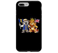 Barbade Drapeau Britannique Origines Britanniques Barbade Coque pour iPhone 7 Plus/8 Plus
