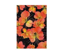 Barbados Pride Of Barbados Beauty Flower Spring Outdoor Drapeaux de Noël Bannière pour décoration extérieure 28 x 40 cm Double face