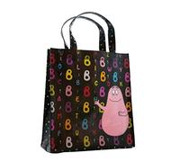 Barbapapa Barbapapa Bagage Enfant, 24 cm, Noir (Black)