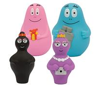 Barbapapa, Coffret Cadeau 4 Personnages, Figurines 8 cm, (Barbapapa, Barbamama, Barbibul, Barbabel), Jouet pour Enfants dès 2 Ans, BAP06