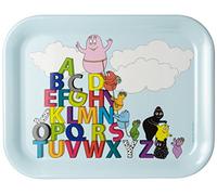 Barbapapa Plateau avec Motif Alphabet Multicolore