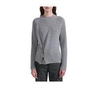 Barbara Bui - Pull Zippé - Femme - Pulls - Gris - Taille: 38 FR
