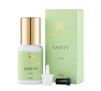Barbara Colle d'extension de cils « Safety » 5 ml | Réduit les irritations et les allergies | Sans brûlure ni larmoiement | Minimum de fumée | Durée jusqu'à 8 Sept | Adhésion 2-3 sec | pour « One to