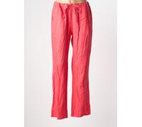 barbara lebek pantalons femme de couleur rose 46