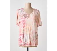 barbara lebek tee-shirts et débardeurs femme de couleur rose 44