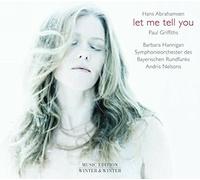 BARBARA/NELSONS,ANDRIS/SOBR HANNIGAN - LET ME TELL YOU CD NEUF ABRAHAMSEN,HANS