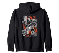 Barbare Warrior Attila The Hun Saga Legend Sweat à Capuche
