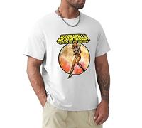 Barbarella T Shirt Retro Sci FI Movie Vintage Science Fiction Graphic Tee T-Shirt White L