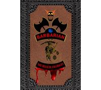 Barbarian. Murder Hobos: Roleplay Journal / notebook. Biker Style Patch