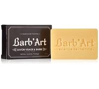Barb'Art - Savon Barbe & Visage Karité & Verveine - Nettoyage visage - Toutes peaux - 100g
