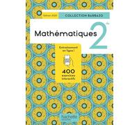 Barbazo Mathématiques 2de - Livre élève Edition 2025 - Eric Barbazo - Hachette Education - broché - Scolaire / Universitaire