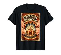 Barbe à Papa et Rideaux | Amusement forain | Cirque T-Shirt