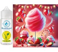 Barbe à papa fraise arôme concentré - Vegan - Sasami - 100 ml