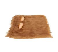 Barbe à Papa pour Chien, Costume de tête Lion pour Chiens, Perruque pour Chats, Accessoires pour Animaux de Compagnie Mignons Halloween, Noel, Pâques, Fête, Fête costumée (L)