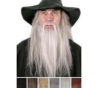 Barbe de magicien - Barbe de magicien professionnelle composée de moustaches et