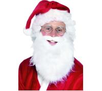 Barbe - Economique - Blanc - Pour Adultes - Ne convient pas aux enfants de moins de 3 ans