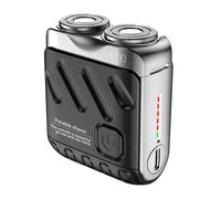 Barbe électrique - Tondeuse à barbe électrique pour homme portable | Rechargeable par USB pour bagages et équipements électriques à usage humide et sec