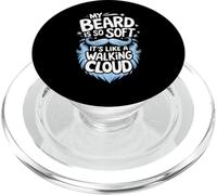 Barbe Ma Barbe est si Douce Que C'est comme Un Nuage Qui Marche PopSockets PopGrip pour MagSafe