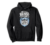 Barbe Ma Barbe est si Douce Que C'est comme Un Nuage Qui Marche Sweat à Capuche