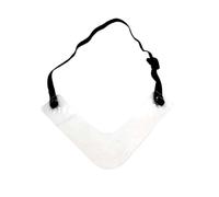 Barbe Shaper Décolleté Modèle De Mise En Forme Ultime Guide De Barbe Outil De Coupe Pochoir Outil De Rasage Pochoir For Barbiche For Hommes(Clear)