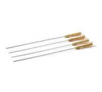 Barbecook Lot de 4 Brochettes Barbecue 43 cm, Acier Inox/Bouleau FSC