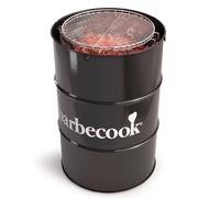 Barbecook Barbecue à charbon Edson Acier Noir 47,5 x 47,5 x 89 cm