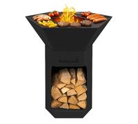 Barbecook Barbecue brasero Nestor Original Barbecue à Bois avec plancha
