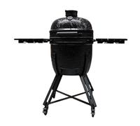 Barbecook Barbecue Kamado Kamal 2.0 – Griller, Fumer, Cuire à la vapeur, Rôti – Large Noir