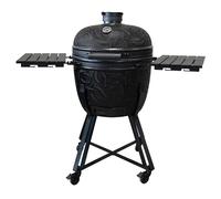 Barbecook Barbecue Kamado Kamal 2.0 Griller, Fumer, Cuire à la Vapeur, rôti, Extra Large, Noir, 138x84x123cm