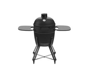 Barbecook Barbecue kamado Kamal 60 céramique à Base de mullite, Noir Mat, XL, 138x84x110.5cm