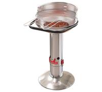 Barbecook Barbecue BC-CHA-1005 dessus de table charbon et bois de chauffage acier inoxydable