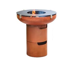 Barbecook Brasero BBQ Jack 75 avec 2 planchas et 2 Supports