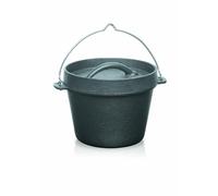 Barbecook Cocotte Acier 0,7 L Noire, 13 cm
