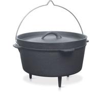 Barbecook Cocotte à trépied Junko en acier 3 L noire 25 cm
