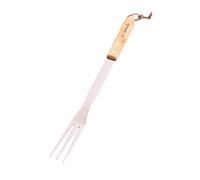 Barbecook Fourchette barbecue, Acier Inox/Bouleau FSC, 46 cm
