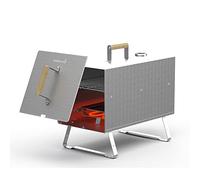 Barbecook fumoir électrique Otto en inox pour fumage à chaud, barbecue fumoir, 26x26x47cm