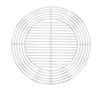 Barbecook Grille Barbecue, Grille Ronde réglable en Acier chromé, diamètre 54.5cm
