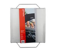 Barbecook Grille de cuisson fine Inox Gris 31 x 31 cm | grille barbecue • Acier inoxydable • Argenté • 35x6.5x31cm