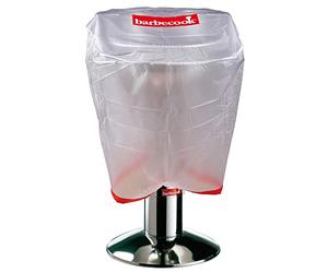 Barbecook Housse pour barbecue à charbon, PVC Transparent, 65 cm, H 60 cm