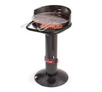 Barbecook Loewy 50 barbecue au charbon de bois, bbq a charbon en émail noir Ø 47.5cm H 99cm